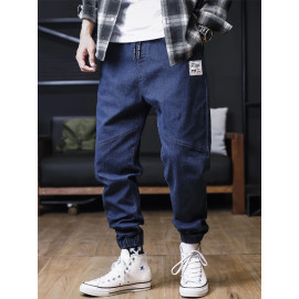 Plus Size Cargo Jeans For Men