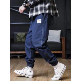 Plus Size Cargo Jeans For Men