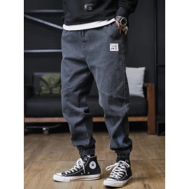 Plus Size Cargo Jeans For Men