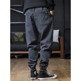 Plus Size Cargo Jeans For Men