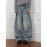 Blue Men's High Waist Jean