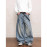 Blue Men's High Waist Jean