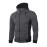 Men's Zip Up Heavyweight Hooded Jacket