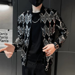 Men's New Diamond Plaid Jackets 