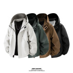Korean Windbreaker Loose Coat For Men's 