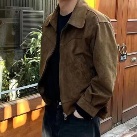 Men's Retro Suede Coat 
