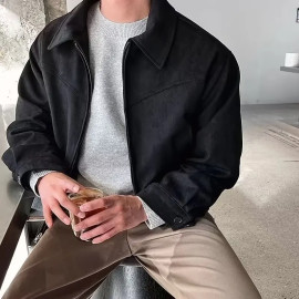 Men's Retro Suede Coat 