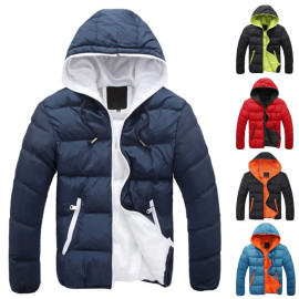 Parka Thin Padded Men's Jacket