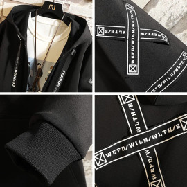Men's Windbreaker Long Over Coat 