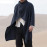 Stylish Irregular Trench Coat For Men's