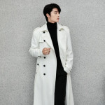 Men's Double Breasted Trench Coat 