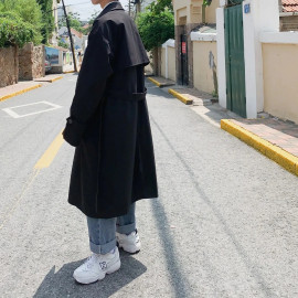Korean Style Loose Coat For Men's