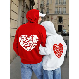 More Passionate Love Hoodie For Men's