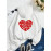 More Passionate Love Hoodie For Men's