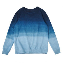 Men's Indigo Combed Cotton Sweatshirt