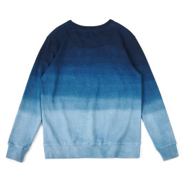 Men's Indigo Combed Cotton Sweatshirt 