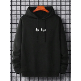 Men's Angel's Wings Printing Hoodie 