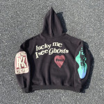 Oversized Foam Printed Hoodies For Men's