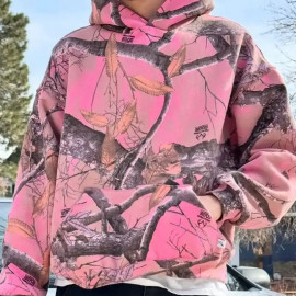 Y2K Retro Zip Up Hoodie For Men's