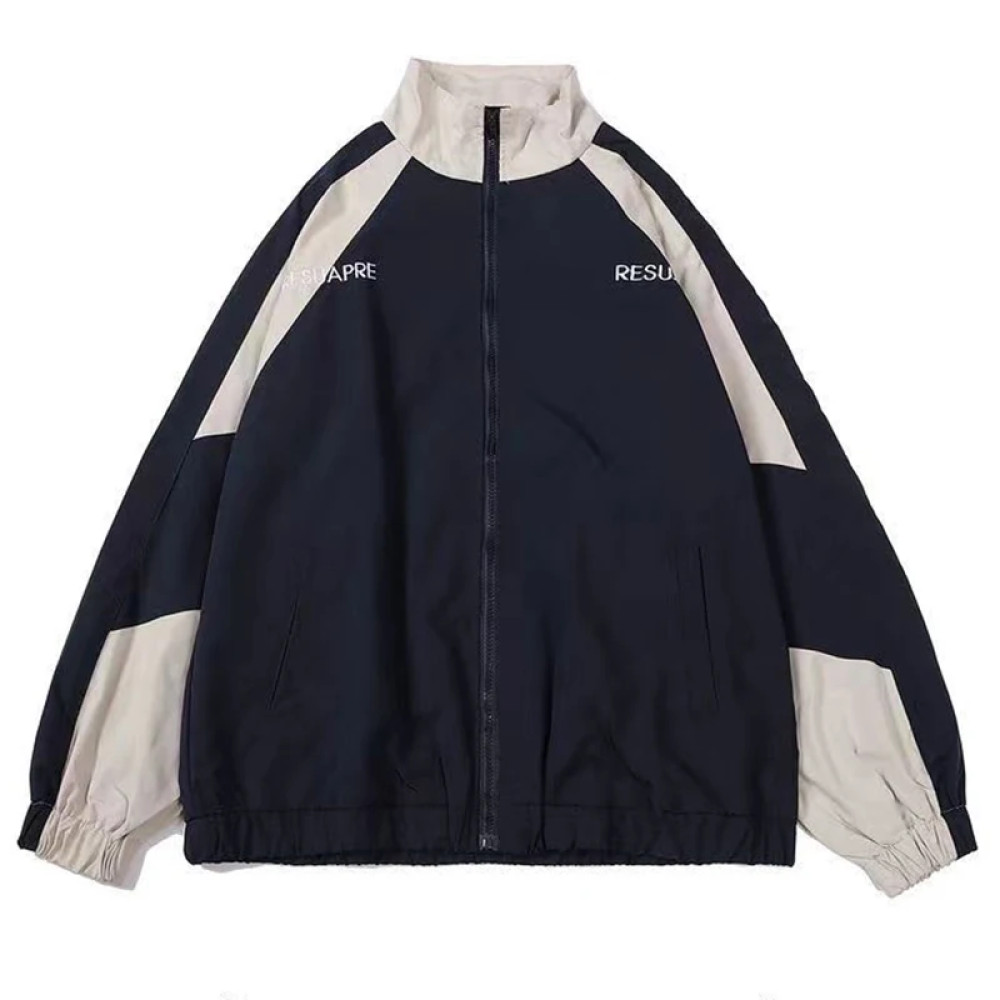 High Street Patchwork Coat For Men's 