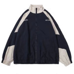 High Street Patchwork Coat For Men's 