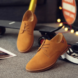 Spring Suede Leather Men's Shoes