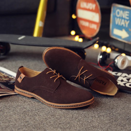 Spring Suede Leather Men's Shoes