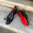 Red Sole Brogue Shoes For Men's