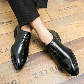 Red Sole Brogue Shoes For Men's 