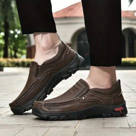 Men's Handmade Leather Non-Slip Shoes