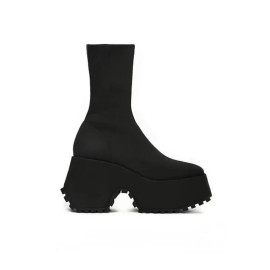 Woman's Hided Wedge Sock Shoes