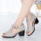 High Heel Duckle Strap Shoes For Women's