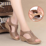 Women's Old Style Leather Shoes