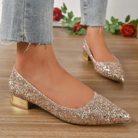 Woman's Candy Color Flat Shoes