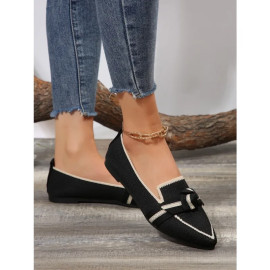 New Women's Knitted Slip on Shoes