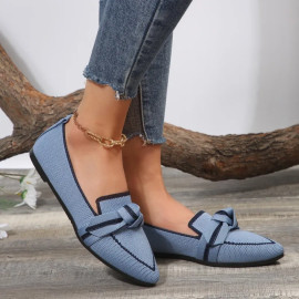 New Women's Knitted Slip on Shoes