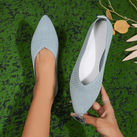 Woman's Pointed Toe Ballet Flat Shoes 