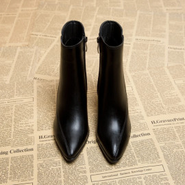 New British Style Toe Thin Shoes For Woman's