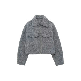 Women's Flaps Cropped Jacket