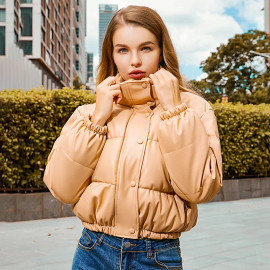 Winter Warm Thick Puffer Jacket For Women's 