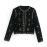 Women's Embroidered Velvet Coat