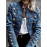 Vintage Button Denim Jacket for Women's 