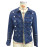 Vintage Button Denim Jacket for Women's 