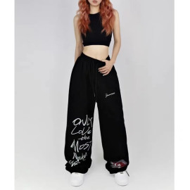 Women High Street Drawstring Jeans