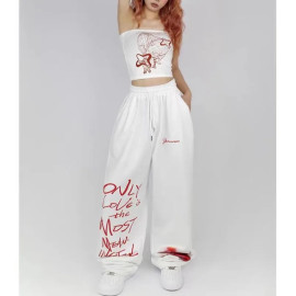 Women High Street Drawstring Jeans