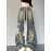 Women's Wide Leg Streetwear Baggy Jeans