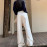Women's High-Waisted Straight-Leg Denim Jeans