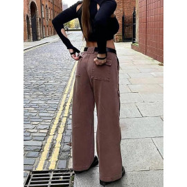 Women's Y2K Punk High Waist Denim Jeans