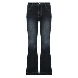 CIBBAR y2k Aesthetic Flare Jeans For Women's