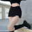 Black Split Mini Skirts For Women's